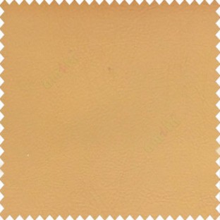 Solid texture mustard color latherite crushed finished wrinkles texture smooth and soft touch sofa fabric